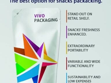 Stand-up Pouches: The best option for snacks packaging