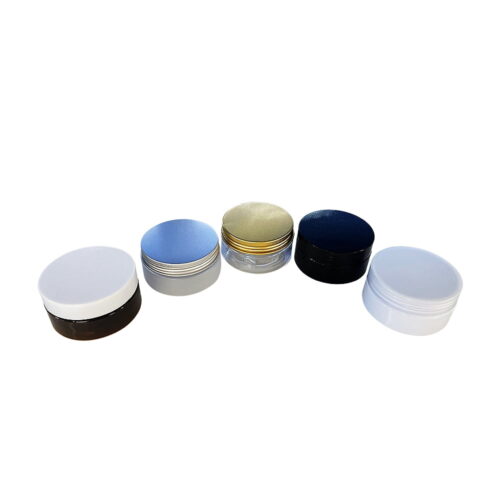 80g/80ml PET Plastic Cosmetic Jar with Lid (100 units) (D71mm x H35mm)