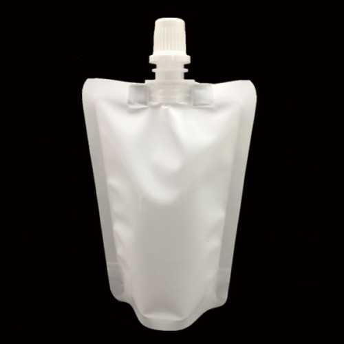 100ml Glossy White Stand Up Spout Pouch, Liquid Packaging Pouch (300 pcs)