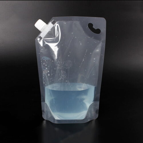 1L All Clear Stand Up Spout Pouch, Liquid Packaging Pouch (200 pcs)