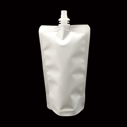 250ml Glossy White Stand Up Spout Pouch, Liquid Packaging Pouch (300 pcs)