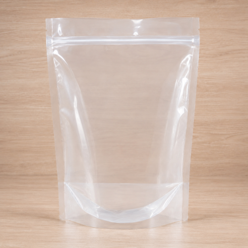 2kg All Clear Stand Up Pouch with Zipper (100 pcs) (280×385+110mm)