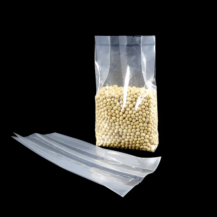 All Clear Vacuum Side Gusset Bag, NO Zipper 1