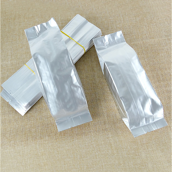 Aluminium Silver Foil Side Gusset Mylar Bag, Various Sizes, NO Zipper 2
