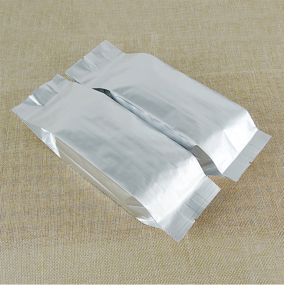 Aluminium Silver Foil Side Gusset Mylar Bag, Various Sizes, NO Zipper 3