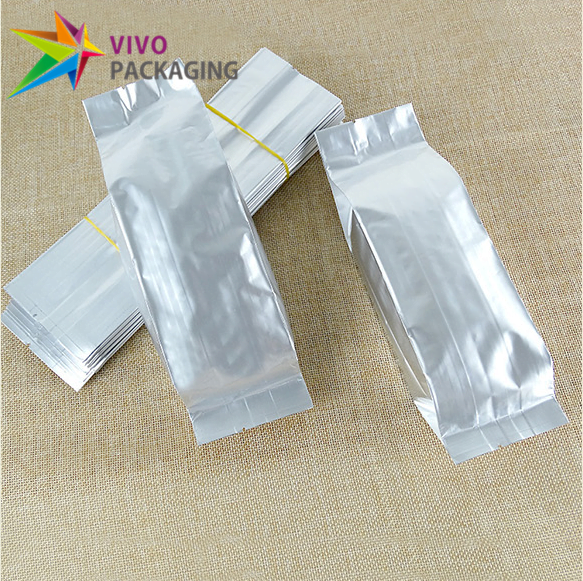 Aluminium Foil Vacuum Side Gusset Bag NO Zipper  52972