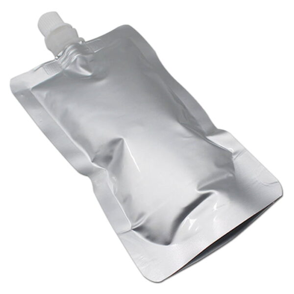 Aluminum Foil Stand Up Spout Pouch Orange Juice Milk Packaging