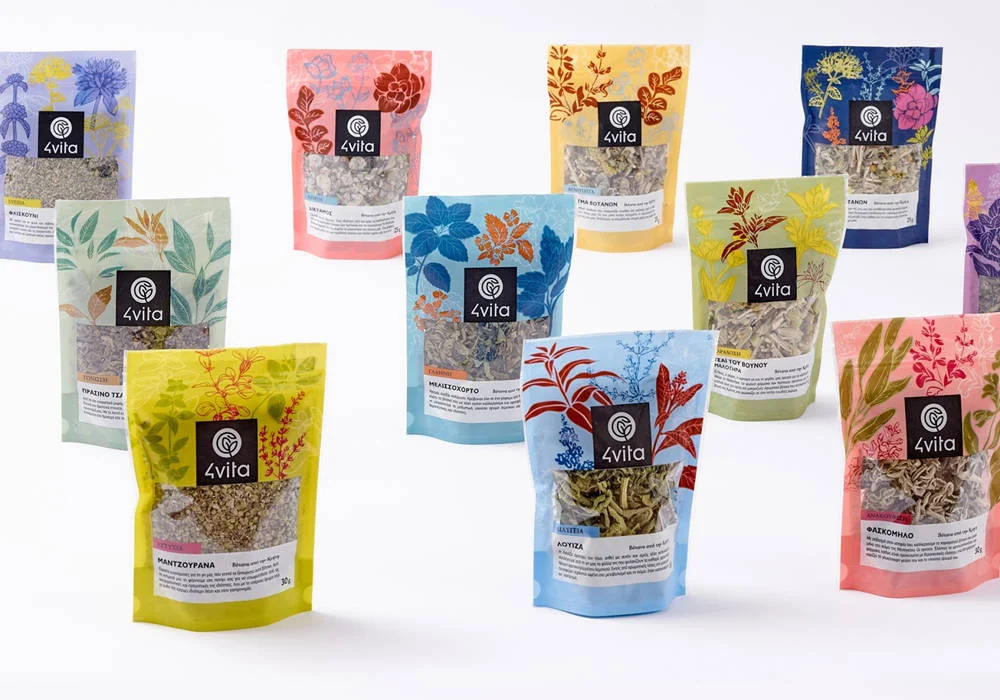 Custom Sized Digital Printed Stand Up Pouches Packaging Company