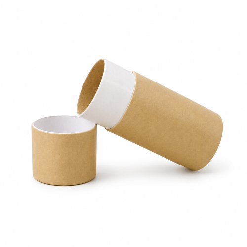 60ml Kraft Push Up Tube. Oil Resistant Inner Lining. Eco-Friendly Tube. (100 pcs)