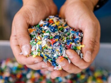 Why do we not encourage recycled materials for food packaging?