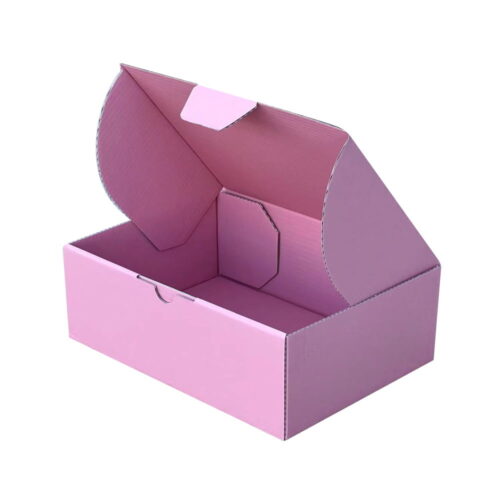 Die Cut Mailing Boxes in Pink, Various Sizes (100 pcs)