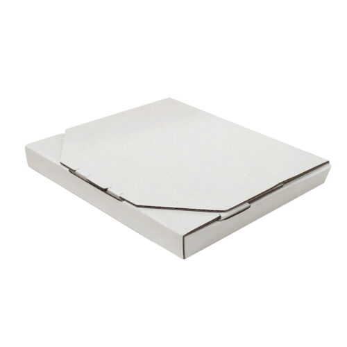 Flat Mailing Boxes in White, Envelope Boxes, Various Sizes (100 pcs)