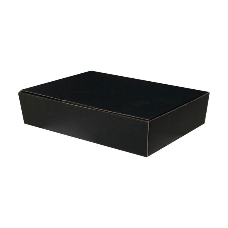 Die Cut Mailing Boxes in Black, Various Sizes (100 pcs) Vivo