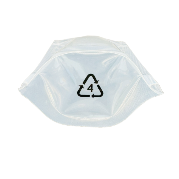 Single Material Recyclable Clear Stand Up Pouch with Zipper (100 pcs) – 250g (160×230+90mm)