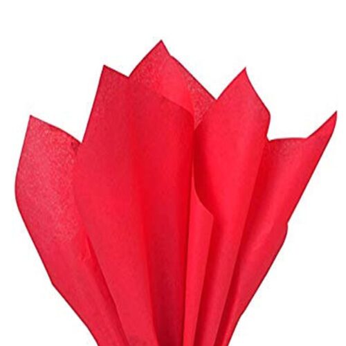 Red Tissue Paper Acid Free 500x750mm (1000 Sheets)