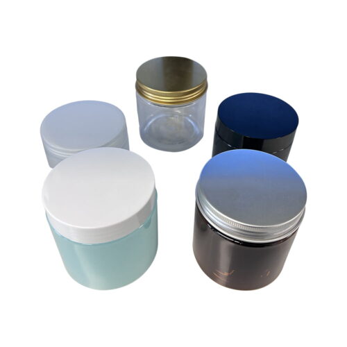 200g/200ml PET Plastic Cosmetic Jar with Lid (100 units) (D71mm x H70mm)