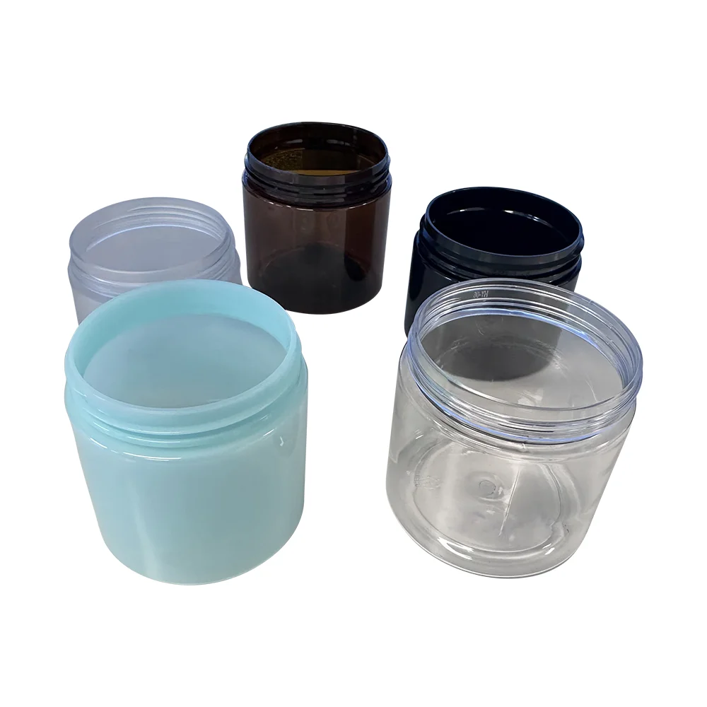 250g250ml PET Plastic Cosmetic Jar with Lid (100 units) (D71mm x H85mm) 3
