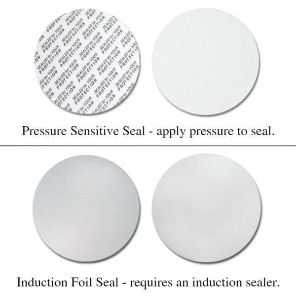Pressure Sensitive Seal & Induction Foil Seals