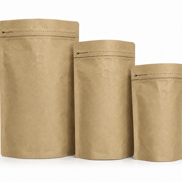 250g All Clear Stand Up Pouch with Zipper (100 pcs) (160×230+90mm)