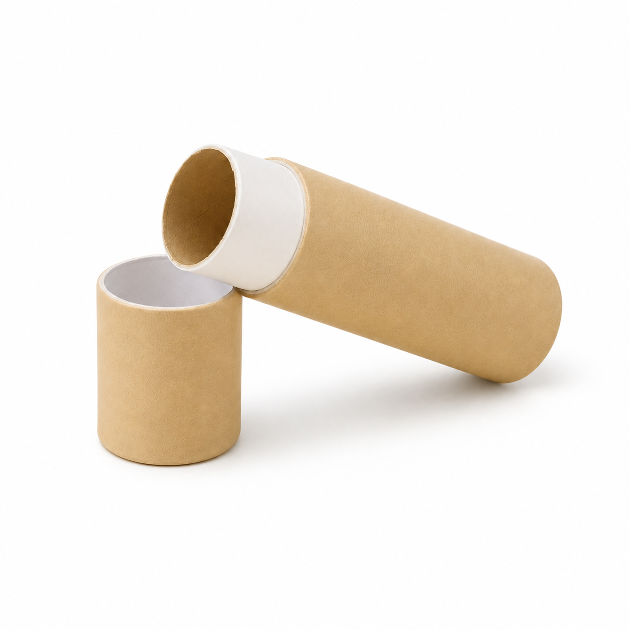 15ml 15ml Kraft Push Up Tube. Oil Resistant Inner Lining. Eco-Friendly Tube. (100 pcs)