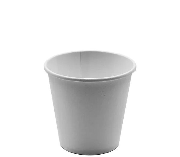 60g Glossy White Aluminium Tin Jar and Screw Cap, Small Tin Box (100 pcs) (D70xH27mm)