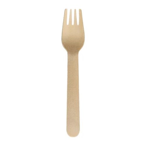 Wooden Fork 160mm (1000 units) – Disposable & Takeaway