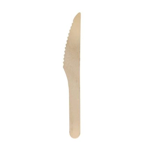 Wooden Knife 165mm (2000 units) – Disposable & Takeaway