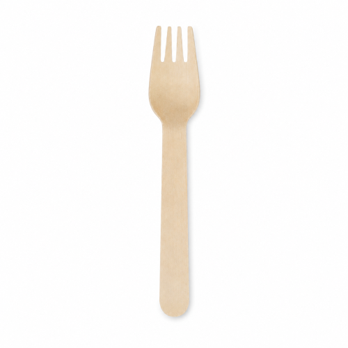 Wooden Fork 160mm (1000 units) – Disposable & Takeaway