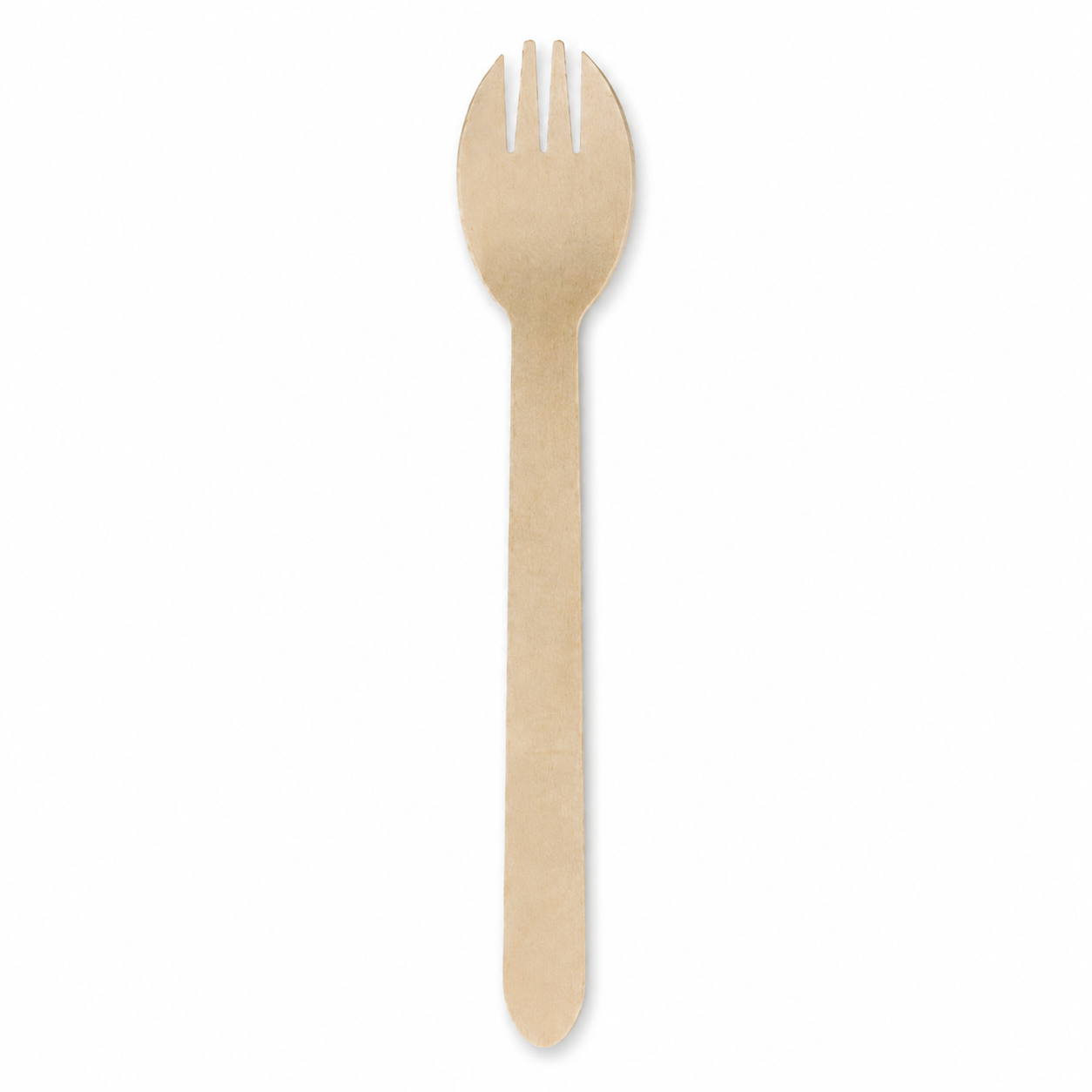 spork Wooden Spork 160mm (1000 units) – Disposable & Takeaway