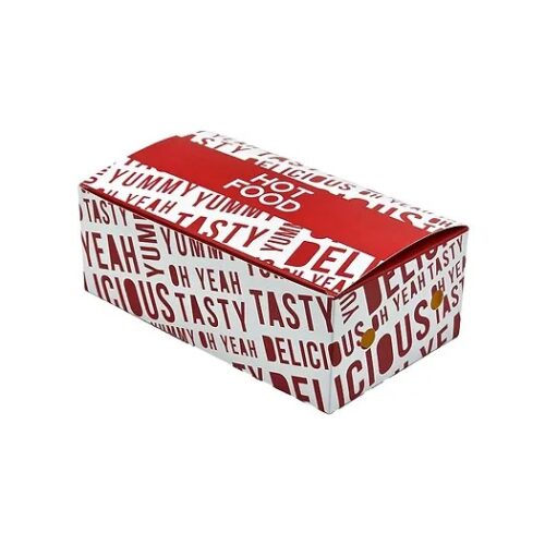 Large Snack Box – Preprinted (200 units) – Disposable & Takeaway