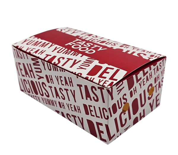 Medium Snack Box – Preprinted (200 units) – Disposable & Takeaway
