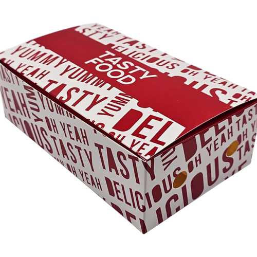 Small Snack Box – Preprinted (200 units) – Disposable & Takeaway