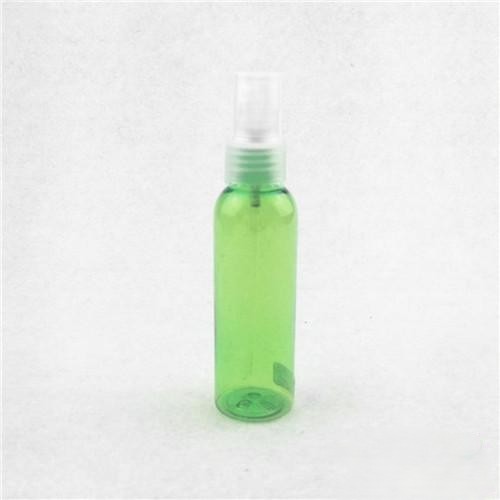 60ml Green Boston Round Plastic Bottles – Refillable Personal Care Containers, Leak-Proof Travel Size for Liquids, Lotions, and Essential Oils