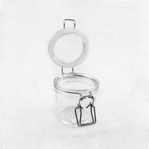 200ml Clear PET Plastic Jars – Round Honey Containers, Mask Jars, Coffee Bean Storage Bottles