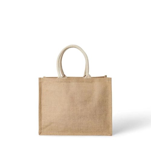 Large Hessian Fabric Promotional Bags, Eco-Conscious and Durable (L40xW12xH35cm) (50pcs)