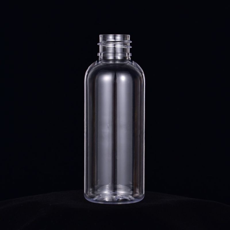 spray bottle 003 50ml Clear PET Bottles Tall Boston Round, 20/410 Neck, Refillable Plastic Bottles (100 Units)