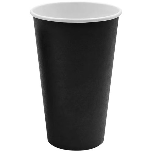 16oz Single Wall Black Coffee Cups (1000 units)