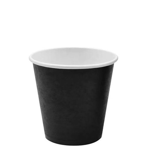 8oz Single Wall Black Coffee Cups (1000 units)