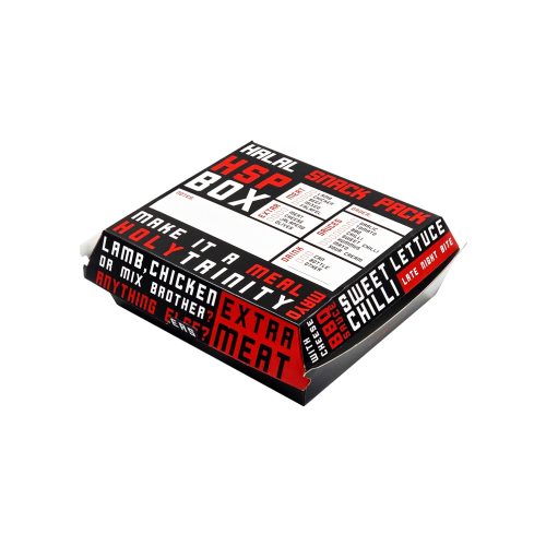 Premium HSP Dinner Box 178x160x75mm (150 units)